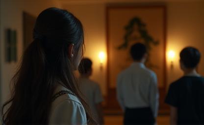 Scene from a student short film