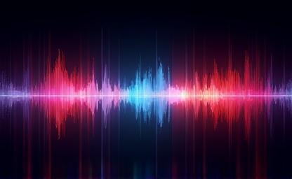 Visualization of a student sound design project